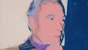 Andy Warhol: Portrait of Hans Preben Smith (1974).